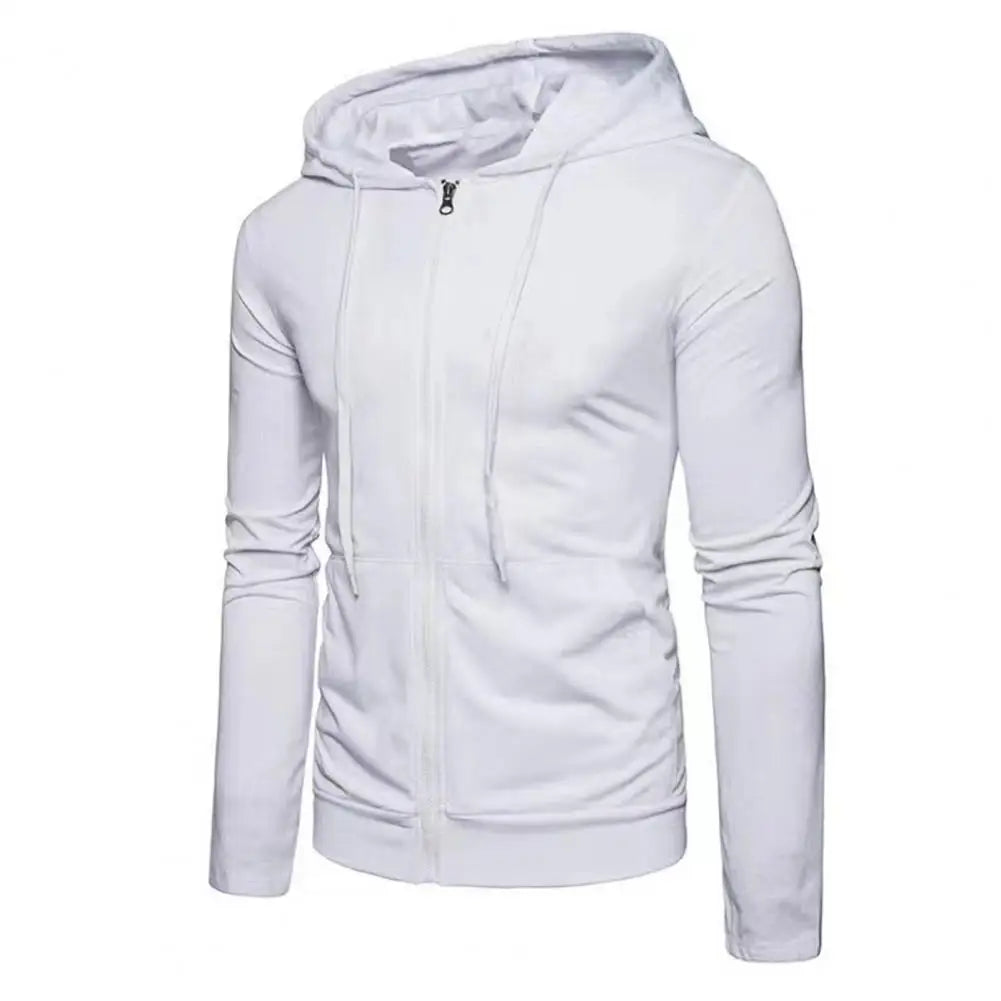 Men’s Slim Fit Zipper Hoodie Jacket