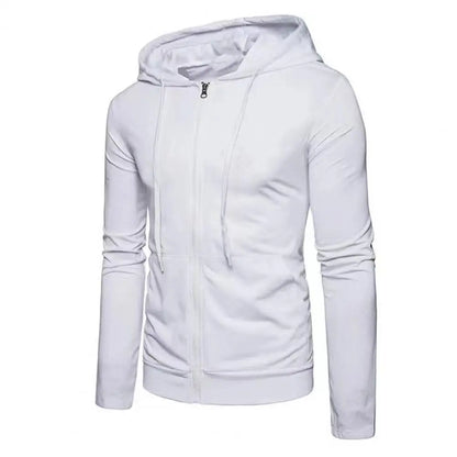 Men’s Slim Fit Zipper Hoodie Jacket