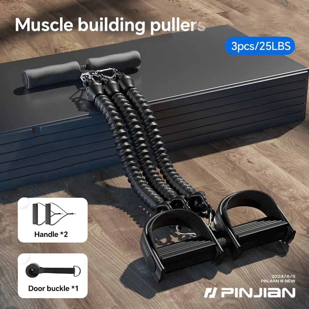 Pedal Resistance Band Puller – Multi-Functional Home Exercise Equipment