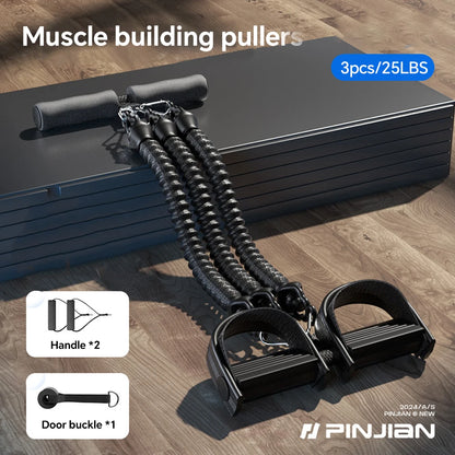 Pedal Resistance Band Puller – Multi-Functional Home Exercise Equipment