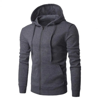 Men’s Slim Fit Zipper Hoodie Jacket