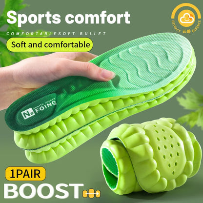 Soft PU Sole - Breathable Shock