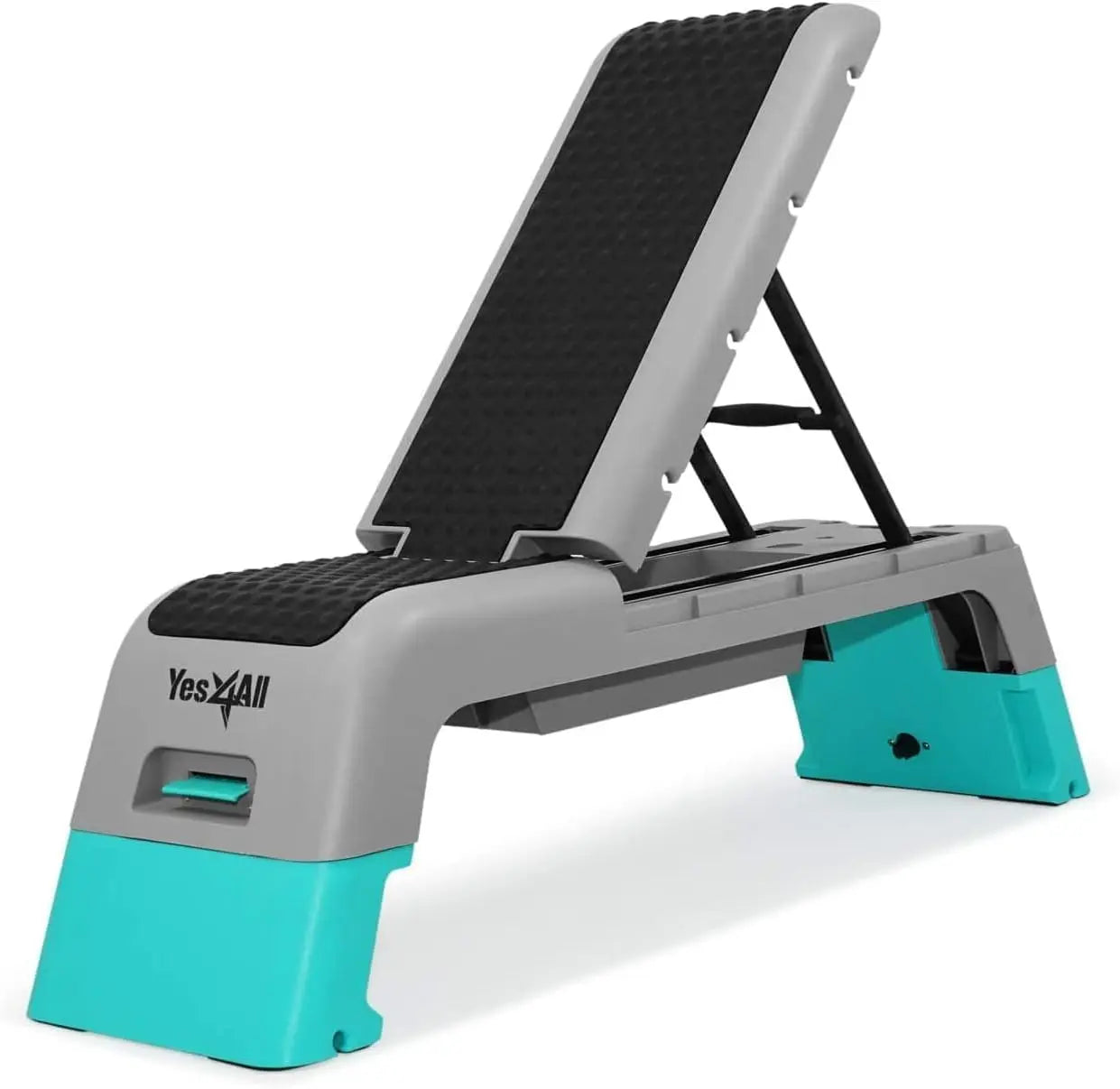 4-in-1 Fitness Stepper, Weight Bench, and Plyo Box for Full-Body Cardio Workouts