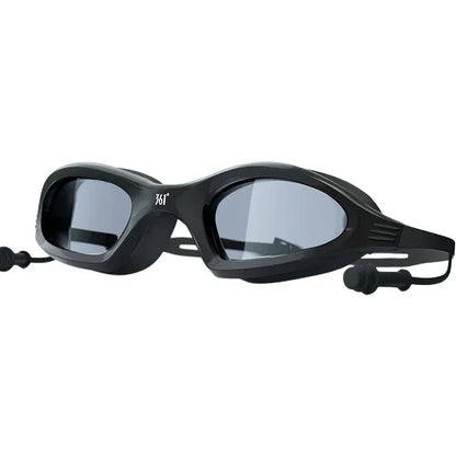 Professional Swimming Goggles & Silicone Cap