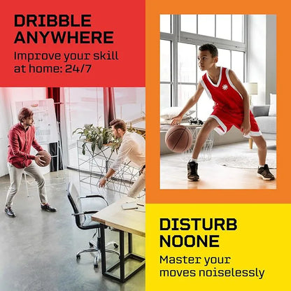 Grooved Silent Basketball | 90% Original Bounciness