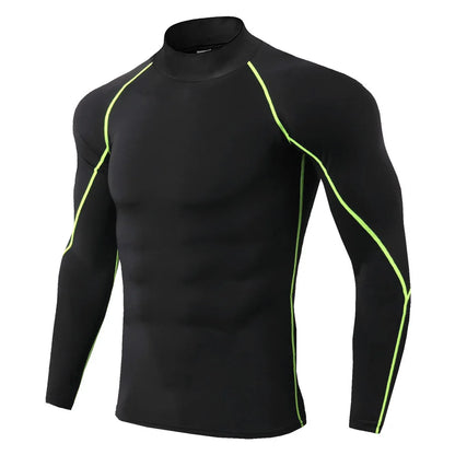 Quick Dry Compression Long Sleeve Gym Shirt