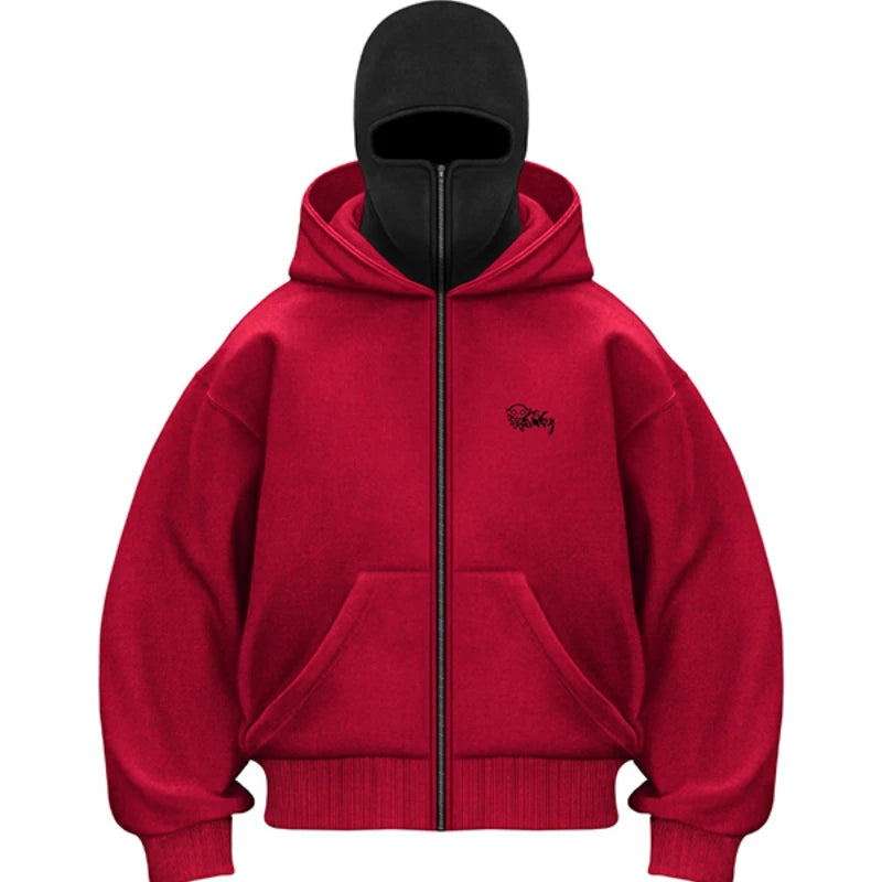 Ninja Harajuku Zip Up Hoodie