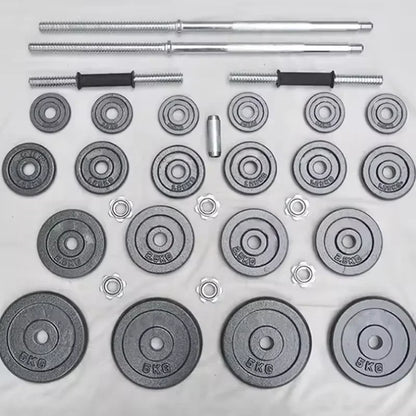 10kg–30kg Adjustable Cast Iron Dumbbell Set