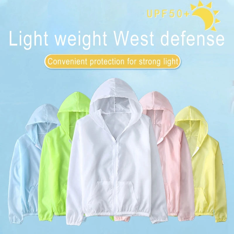 Lightweight UV Protection Coat for Running