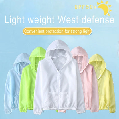 Lightweight UV Protection Coat for Running