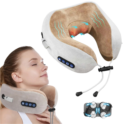 Rechargeable Neck Massager Pillow